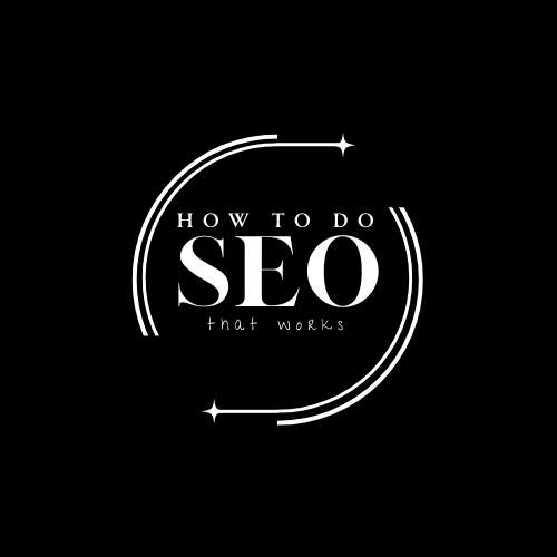 black and white logo how to do seo that works